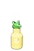 Klean Kanteen Kid's Sippy Water Bottle, 12-Ounce, Yellow Sunshine
