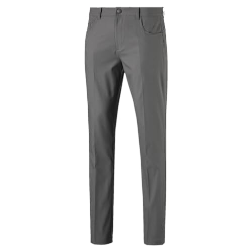Puma Men's Golf 2019 Jackpot 5 Pocket Pant, Quiet Shade, 28 x 32 Image