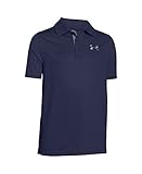 Under Armour Boys' Match Play Polo, Blue Knight (470), Youth Medium