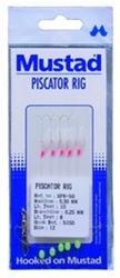 Piscator Bait Rig, Glow Beads, White/Luminous 4