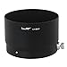 Haoge LH-B61F Metal Lens Hood Shade for Olympus M.ZUIKO Digital ED 75mm F1.8 Lens Black Replaces Olympus LH-61F