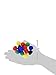 Krafty Kids KC210A Pom-Poms, 25mm, Primary Colors, 80/pkg
