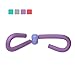 Tuban Thigh Toner & Butt, Leg, Arm Toner Thigh Trimmer Leg Exerciser Thigh Master Home Gym Equipment (Purple)