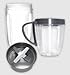 FranzKitchen Nutribullet Cup & Blade Replacement 4 Pack Upgrade Includes Extractor Blade, 24oz Cup, 18oz Cup And Handled Lip Ring primary