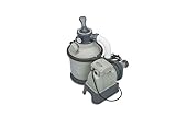 Intex Krystal Clear Sand Filter Pump for Above Ground Pools, 10-inch, 110-120V with GFCI
