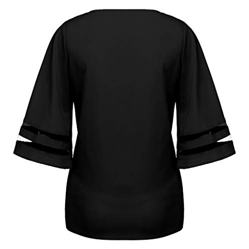 GOWOM Kimonos Cardigan for Women Floral Kimonos for Women Kimonos for Women Floral Sarees for Women Women Work Tops and Blouses Clothes for Summer for Women (B-Black,Small)