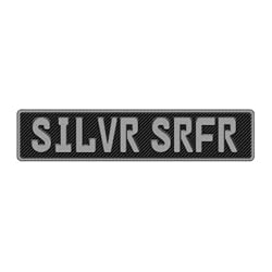 Custom European Style License Plate - 10 Character
