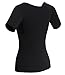 Women's Neoprene Sweat Vest Sauna Suit Slimming Body Shaper Workout Hot Waist Trainer Shirt Top With Sleeves