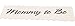 Elegant Lace Mommy to Be Sash (white) - Baby Shower Sash Accessory for the Mom to Be