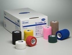 HARTMANN Compression Bandage Co-Lastic Fabric 3" X 5 Yard (#45300000, Sold Per Case)