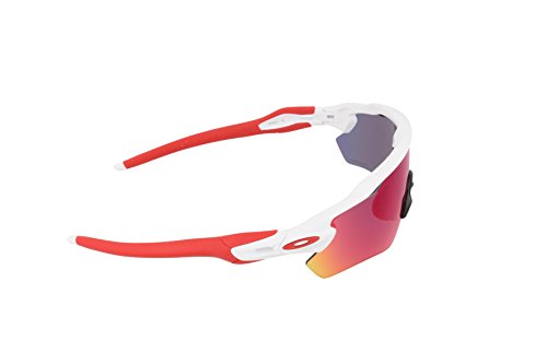Oakley Men's Prizm Road Radar EV Path Sunglasses, Polished White, 138 mm