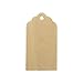 Wooden Gift Tags 3 inch tall, 1-5/8 inch width, 1/8 inch thick. Bag of 25