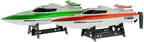 Extreem Hobby 20 MPH Fast Speed Boat with 450-Feet Range 2.4GHz Remote Self Writing and Second Battery