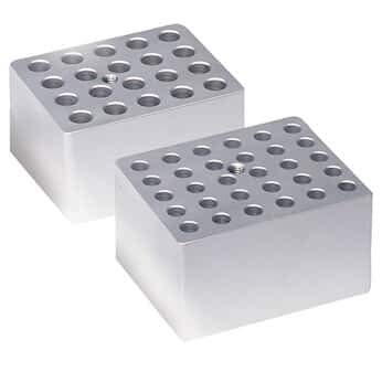 Cole-Parmer Dri-Block Aluminum Insert, 12 x 16 mm VIal, Flat Bottom
