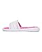 Under Armour Women's UA Ignite Pip VIII Slide White/Tropic Pink 8 B US