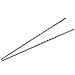 Happy Sales HSCSS4, 10 Pc Chopstick Stainless Steel Chopsticks 5 Pairs spiral