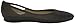 crocs Women's Rio Ballet Flat, Black/Platinum, 8 M US