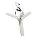 SKYRI DC 5V Ceiling Fan Portable USB Fans for Camping Outdoor Gazebo,Mini Hanging Camper Tents Fan Plug in