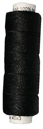 Leinengarn 100% Leinen 40x3 schwarz 50 m (2002)