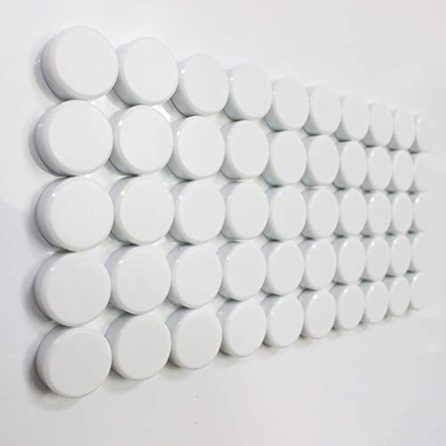 Qualsen Office 50 Pack, Heavy Duty Round Refrigerator