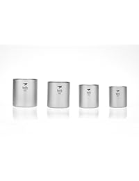 Keith Titanium ti3501 Nesting Double Wall   Taza (