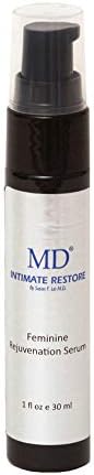 MD Intimate Restore, Advanced Vaginal Health Support for Moisture Elasticity, and Balance, Promotes Comfort and Wellness
