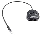 VoiceJoy Telephone Training Adapter Y Splitter+2 Mute Buttons for Headset for Nortel Meridican, Norstar, Avaya, Ashtra, Mitel, Polycom, Ge and Other IP Phone