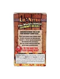 World's Hottest Gummy Bear Candy - Hot & Spicy Candy (Pack of 3)