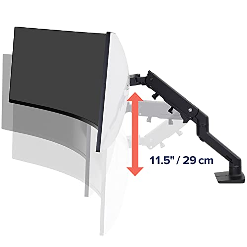 Ergotron HX Single Heavy Duty Monitor Arm with HD Pivot, VESA Desk