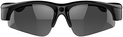 10MP Video Camera on Glasses – Gogloo 1080P HD POV Hands Free Camera Sunglasses With Audio Fully Certified Polarized Lens 110 Wide Angle Great Outdoor Sports Camera Wearable Camera Action Video Camera