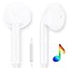 Earphones, Tatamo Best Earbuds iPhone Headphones with Microphone Noise Cancelling Earphones with Microphone Earbuds for apple iPhone 6s 6 Plus 5s 5 4s 4 SE 5c IOS 7 8 X iPad 1 2 3 Earpods Earbuds
