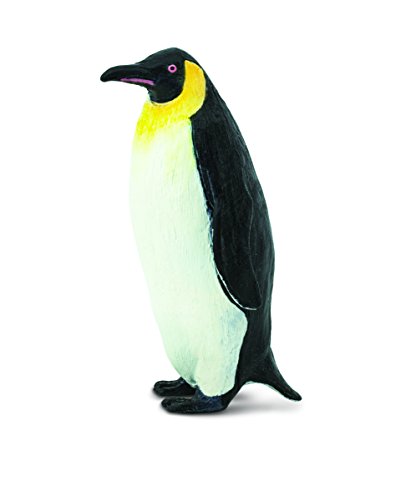 Safari Ltd Wild Safari Sea Life â€“ Emperor Penguin â€“ Realistic Hand Painted Toy Figurine Model â€“ Quality Construction from Safe and BPA Free Materials â€“ For Ages 3 and Up
