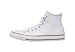 Converse Women's Hi-Top Trainers, White Mono, 7