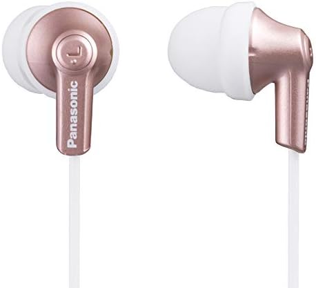 Panasonic Ergofit in-Ear Earbud Headphones Rose Gold (RP-HJE120-N)