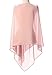 AngelaLove Chiffon Bridal Wedding Shawl Wrap Prom Evening Dress Stole Scarves (Flesh Pink)