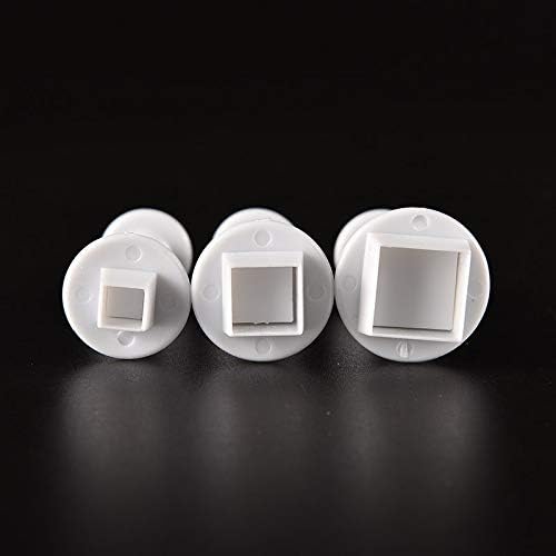 1 Set 3PCS Hot Sale Square Model Cake Mold Cookies Plunger Cutter Mold Decor Sugar Craft Tools Wholesale