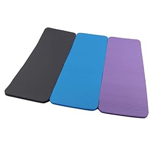 JIFNCR Yoga Mat Mini Auxiliary Mat Fitness Mat Non Slip Flat Support Exercise Blanket Indoor Meditation Mat Fitness Supplies,Blue