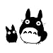 Totoro Black Decal Studio Ghibli Car Truck Window Sticker