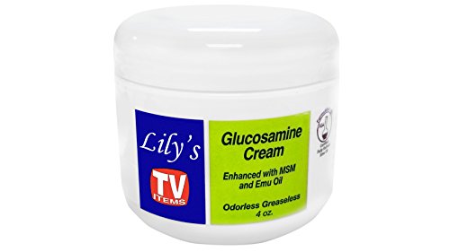100% Emu Oil Glucosamine Pain Away Cream for Arthritis Pain Relief