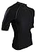 Legend Rash Guards Rash Guard Shirt - USA Made Swim & Workout Shirt. UV Protection and Sweat Guard For Everyday Workouts. (Black, X-Large)