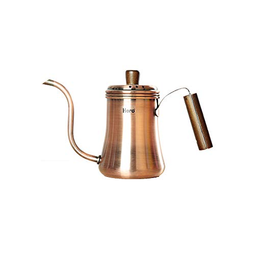 Click Here to See More Images Stainless Steel Coffee Maker Coffee Pot Fine Mouth Pot Hand Pot 700ml