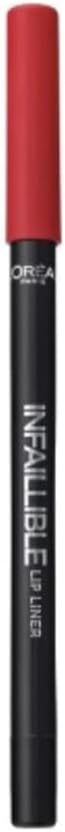 L'Oreal Paris Infallible Lip Liner 105 Red Fiction Longwear Define Fill Contour view 2