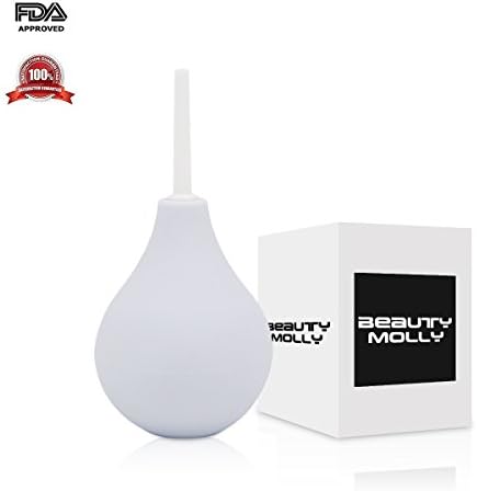 Beauty Molly Superior Medical Materials Enema Bulb(7 OZ)White