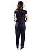 Kindred Bravely Davy Ultra Soft Maternity & Nursing Pajamas Sleepwear Set (Navy Blue, Large)