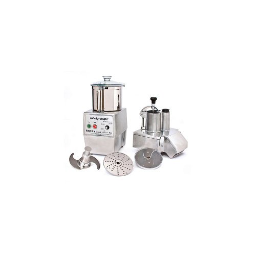 Robot Coupe R602V Food Processor w/ Continuous Feed Attachment The