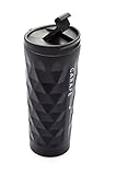Carafe by Fitster5 Premium Stainless Steel Tumbler Bottle (Black) 450 ml