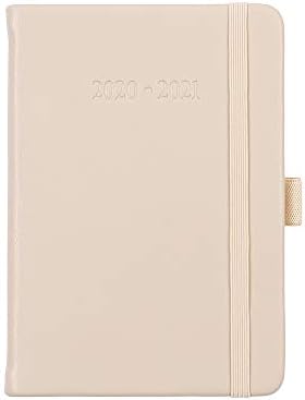 Paperchase Agenzio Small Oatmeal Academic Diary 2020-2021, Mid Year Diary