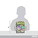 SqueeZits Zombie Zits Pimple Popping Toy by Horizon Group USA, Stress Relief Pimple Popping, Squeeze Acne Refillable Toy, Zombie, One Size, Multicolor