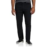 True Nation by DXL Men's Big and Tall Black Eco Tapered-Fit Stretch Jeans