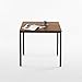 ZINUS Umer Modern Studio Collection Soho Square Table, Brown